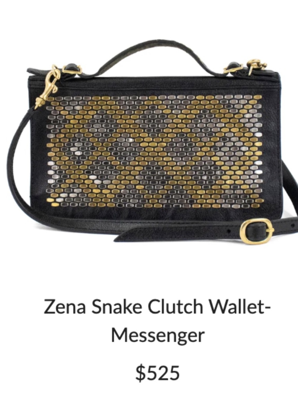CALLEEN CORDERO Zena Snake Clutch Wallet - NWOT